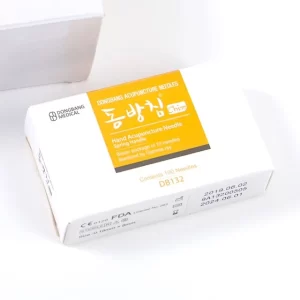 Agujas de acupuntura Dong Bang-mango Spring-Sin aplicador